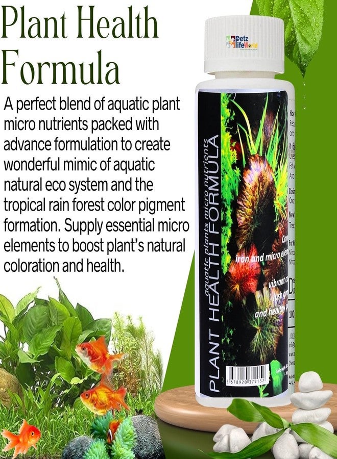 VAYINATO Aquatic Remedies (Pack of 3) Plant Health Formula-120ml & Plant Food-120ml & Phytocarb-100ml for Aquarium Planted Tank - Image 5